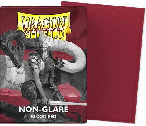 Купить протекторы Dragon Shield Non-Glare Matte: Blood Red (100 шт.)